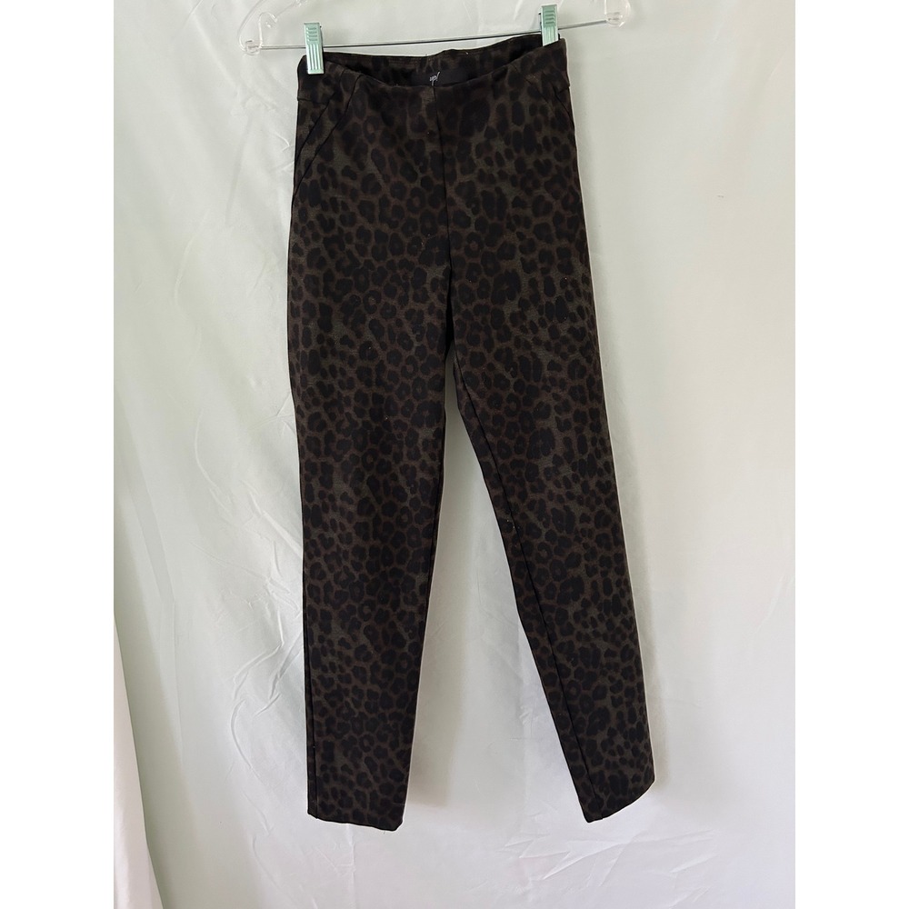 Up by J.Crew Leopard Print Slim Leg Pants Women's Size 6